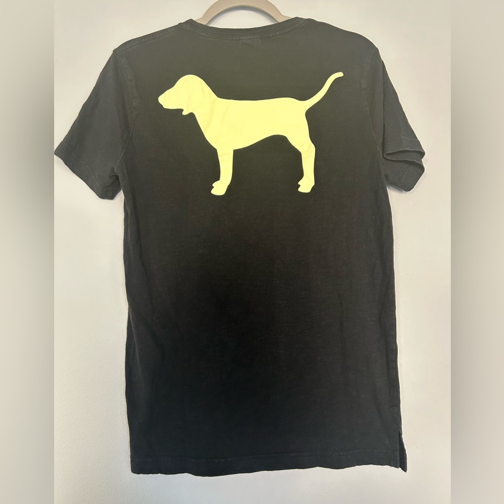 Victoria’s Secret PINK black dog top